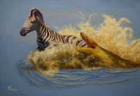 Zebra escape